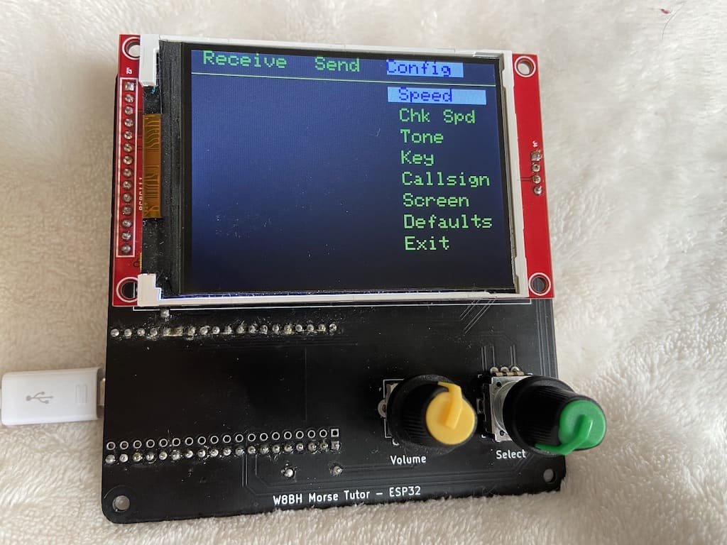 Assembled Morse Tutor
