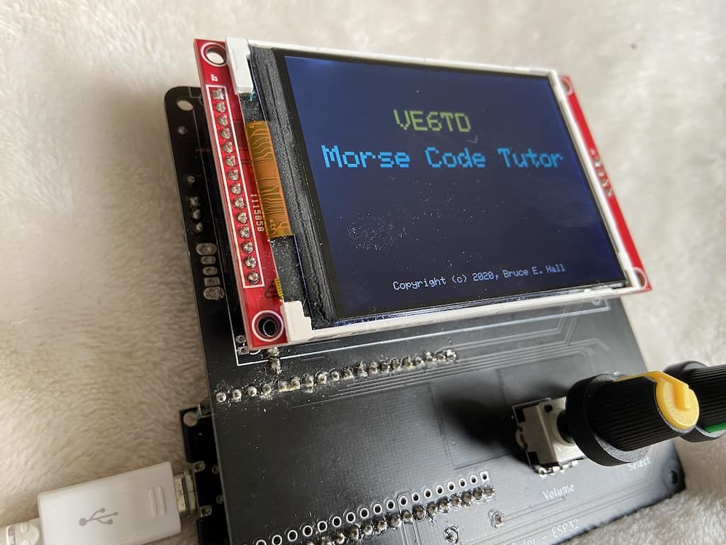 Assembled Morse Tutor